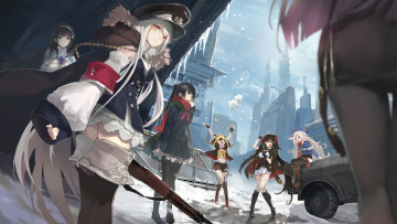 Картинка аниме girls+frontline girls frontline