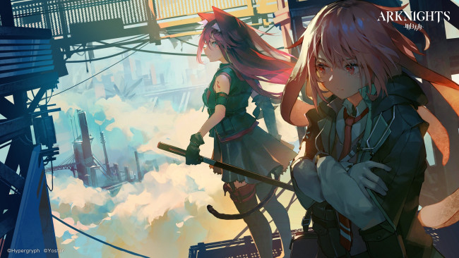 Обои картинки фото аниме, arknights