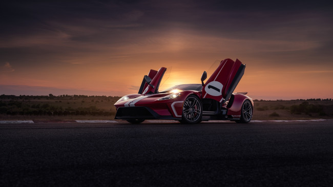 Обои картинки фото автомобили, ford, gt, heritage, edition