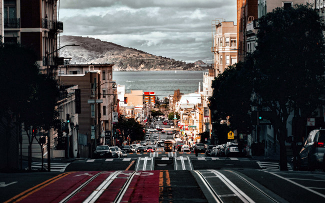 Обои картинки фото города, сан-франциско , сша, панорама