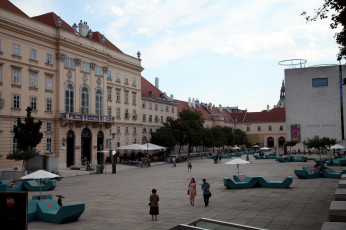 Картинка города вена+ австрия площадь