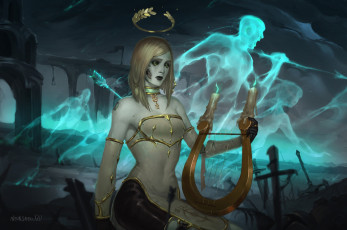 Картинка фэнтези нежить смерть