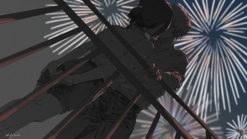 Картинка аниме unknown +другое+ двое пара