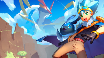 обоя nexomon extinction, видео игры, nexomon,  extinction, extinction