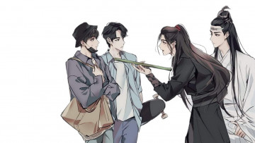 Картинка рисованное кино +мультфильмы the untamed неукротимый повелитель чэньцин мосян тунсю mo dao zu shi магистр дьявольского культа