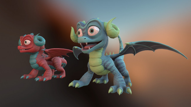 Обои картинки фото skylanders imaginators, видео игры, ---другое, дракончики