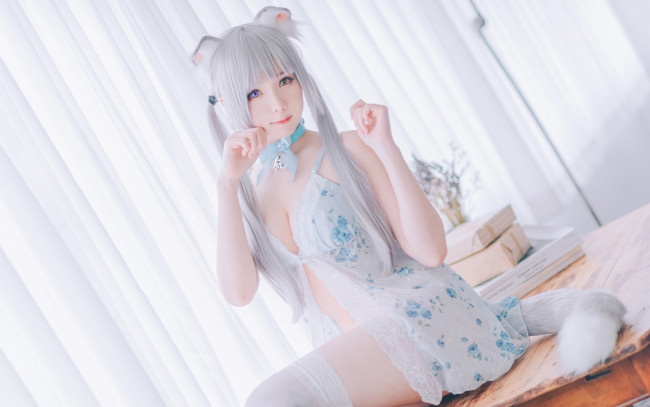 Обои картинки фото девчонка, девушки, - креатив,  косплей, девушка, красивая, супер, секси, няша, нежная, классная, модница, лапочка, мадам