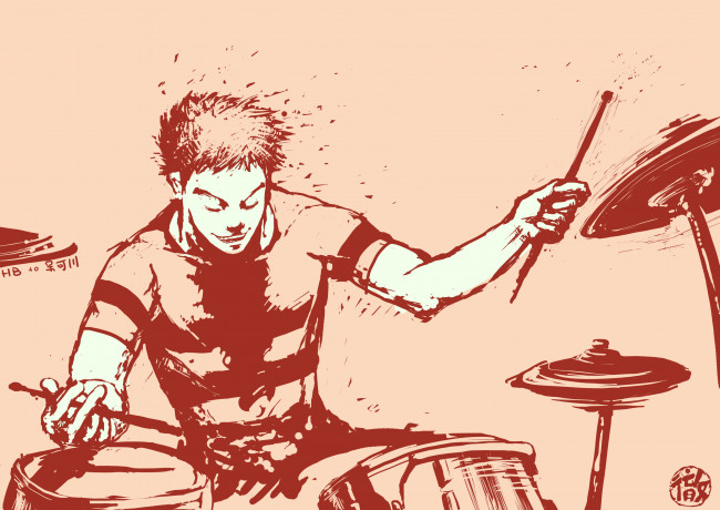 Обои картинки фото kids on the slope, аниме, музыка, kawabuchi, sentarou