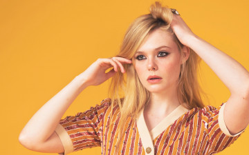 Картинка девушки elle+fanning блондинка лицо