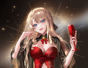 Картинка аниме genshin+impact девушка поза