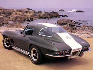 Картинка chevrolet corvette c2 stingray автомобили
