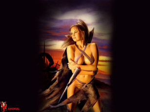 Картинка фэнтези девушки