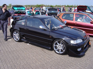 Картинка honda crx автомобили