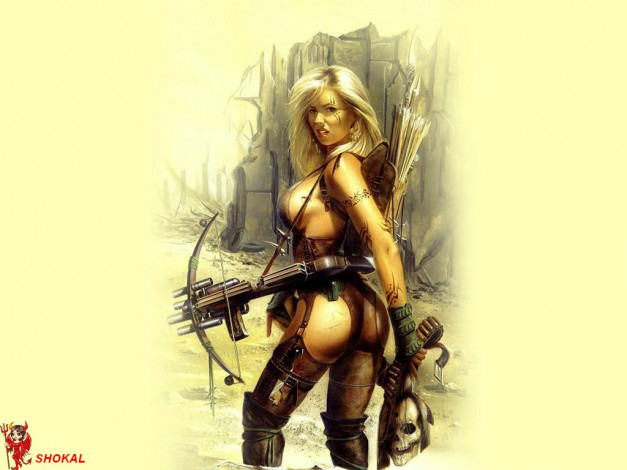 Обои картинки фото фэнтези, девушки