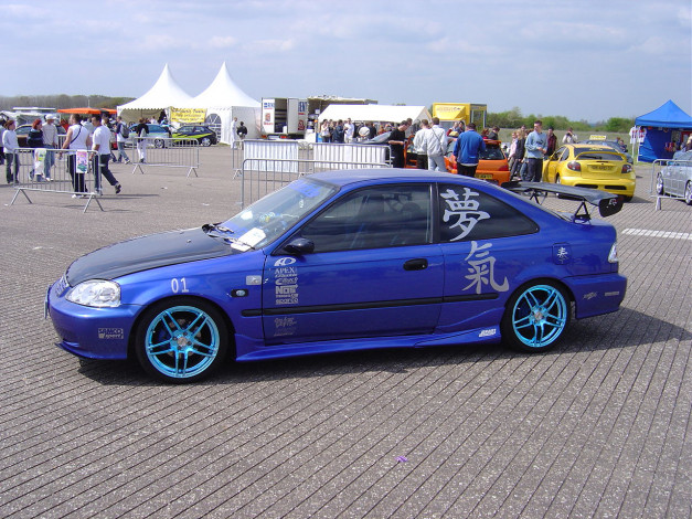 Обои картинки фото honda, civic, автомобили