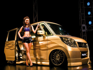 Картинка автомобили авто девушками