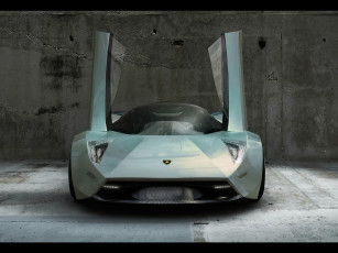 Картинка 2009 lamborghini insecta concept автомобили 3д