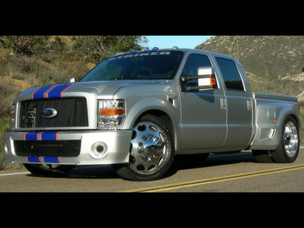 Обои картинки фото 2009, ford, 350, striker, автомобили