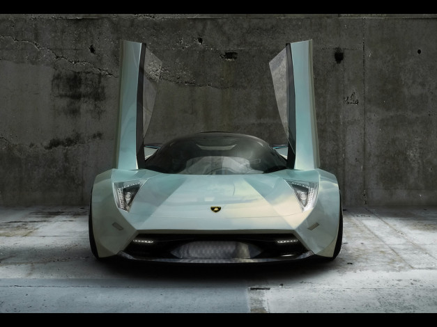 Обои картинки фото 2009, lamborghini, insecta, concept, автомобили, 3д