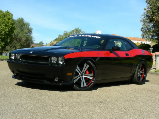 Обои картинки фото 2009, mr, norms, super, dodge, challenger, автомобили