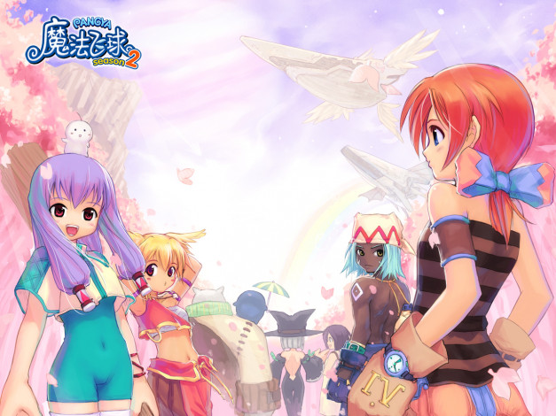 Обои картинки фото аниме, pangya