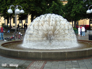 Картинка города фонтаны