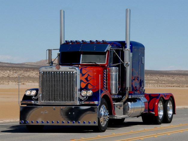 Обои картинки фото автомобили, peterbilt