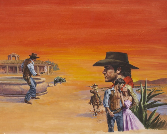 Обои картинки фото рисованные, люди