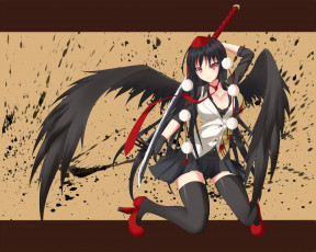 Картинка shameimaru aya аниме touhou