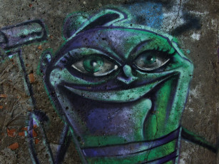Картинка разное граффити пучеглазый
