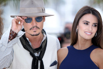 Картинка разное знаменитости jonny depp penelope cruz