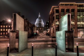 Картинка города лондон великобритания собор