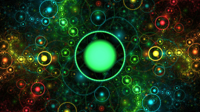 Обои картинки фото 3д, графика, abstract, абстракции, круги