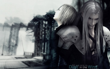 Картинка аниме final fantasy kadaj sephiroth