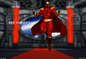 Картинка rival+clans 3д+графика fantasy+ фантазия супермен