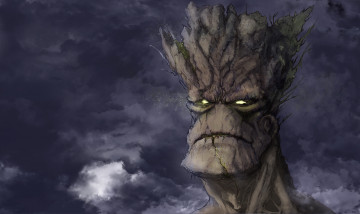 Картинка существо+дерево фэнтези существа guardians of the galaxy существо дерево