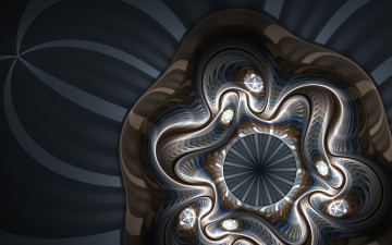 Картинка 3д+графика fractal+ фракталы фон цвета узор