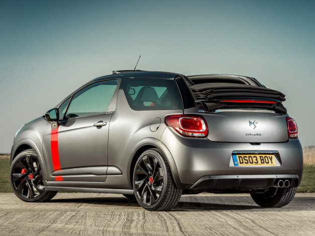 Обои картинки фото автомобили, citroen, 2014, uk-spec, racing, cabrio, ds3, citroеn
