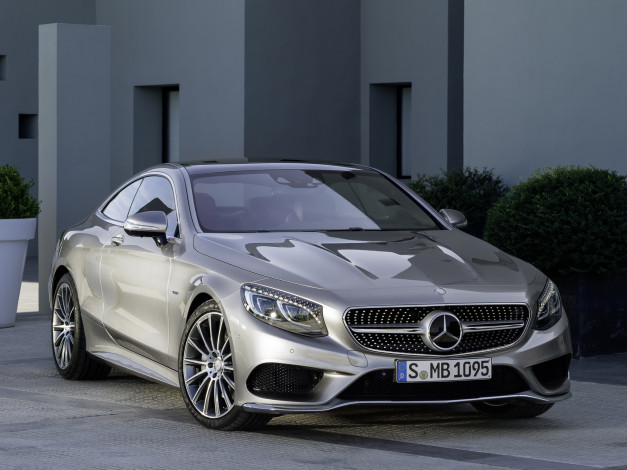 Обои картинки фото автомобили, mercedes-benz, 2014, 217, 1, c, edition, package, sports, amg, s, 500, 4matic, coupe