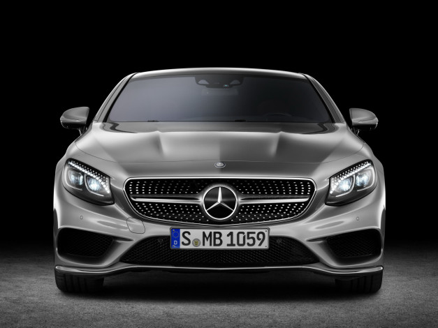 Обои картинки фото автомобили, mercedes-benz, s, 500, 217, edition, 1, c, package, sports, amg, 4matic, coupe, 2014