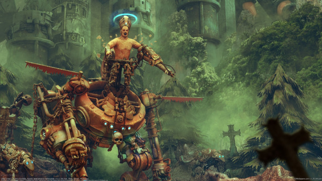 Обои картинки фото arseniy korablev, фэнтези, роботы,  киборги,  механизмы, робот, арсений, кораблев, arseniy, korablev, механизм