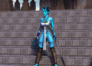 Картинка 3д+графика существа+ creatures кастаника оружие фон