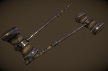 Картинка оружие 3d молот