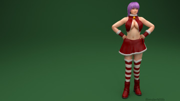 Картинка 3д+графика аниме+ anime девушка взгляд фон