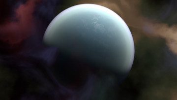 Картинка космос арт планета вселенная