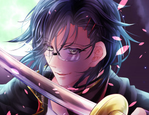 Картинка аниме touken+ranbu touken ranbu парень