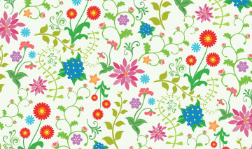 Картинка векторная+графика цветы+ flowers цветы фон