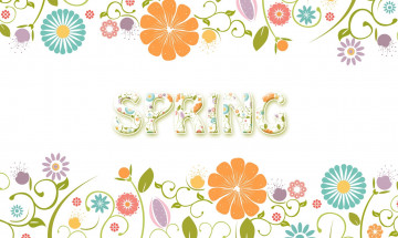 обоя векторная графика, цветы , flowers, цветы, фон