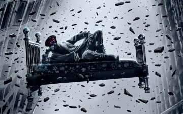 Картинка фэнтези романтика+апокалипсиса кровать gravity противогаз zee captain alexiuss art romantically apocalyptic