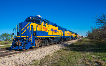 Картинка техника поезда рельсы локомотив состав